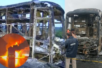 real truth of kurnool bus accident revealed 20 lives lost due to blast of 400 mobile batteries in luggage cabin