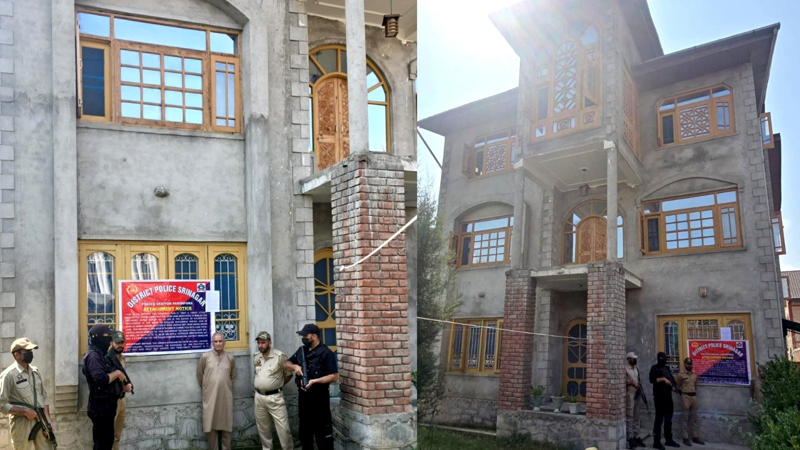 revenge for pahalgam attack terrorist sajjad guls two crore property seized in srinagar