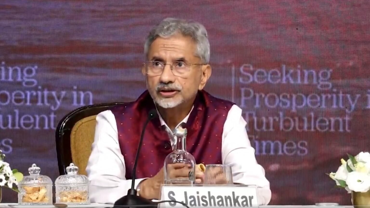 s jaishankar kec 2025 india us disagreement quad essential