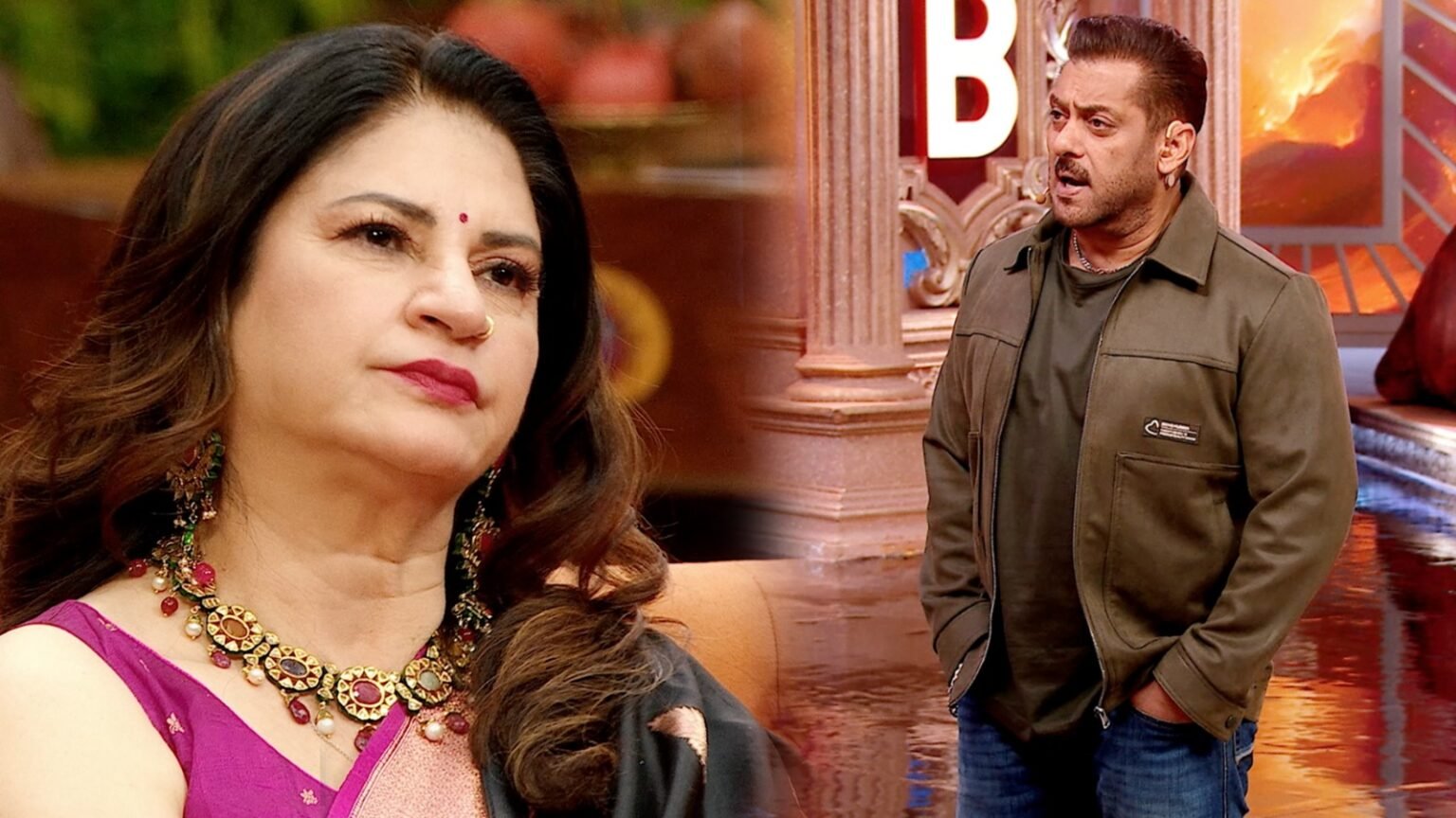 salman khan rage bigg boss 19 weekend ka vaar kunika sadanand