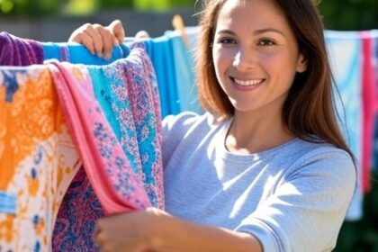 some say dry clothes flat some say dry them upside down so what is the right way