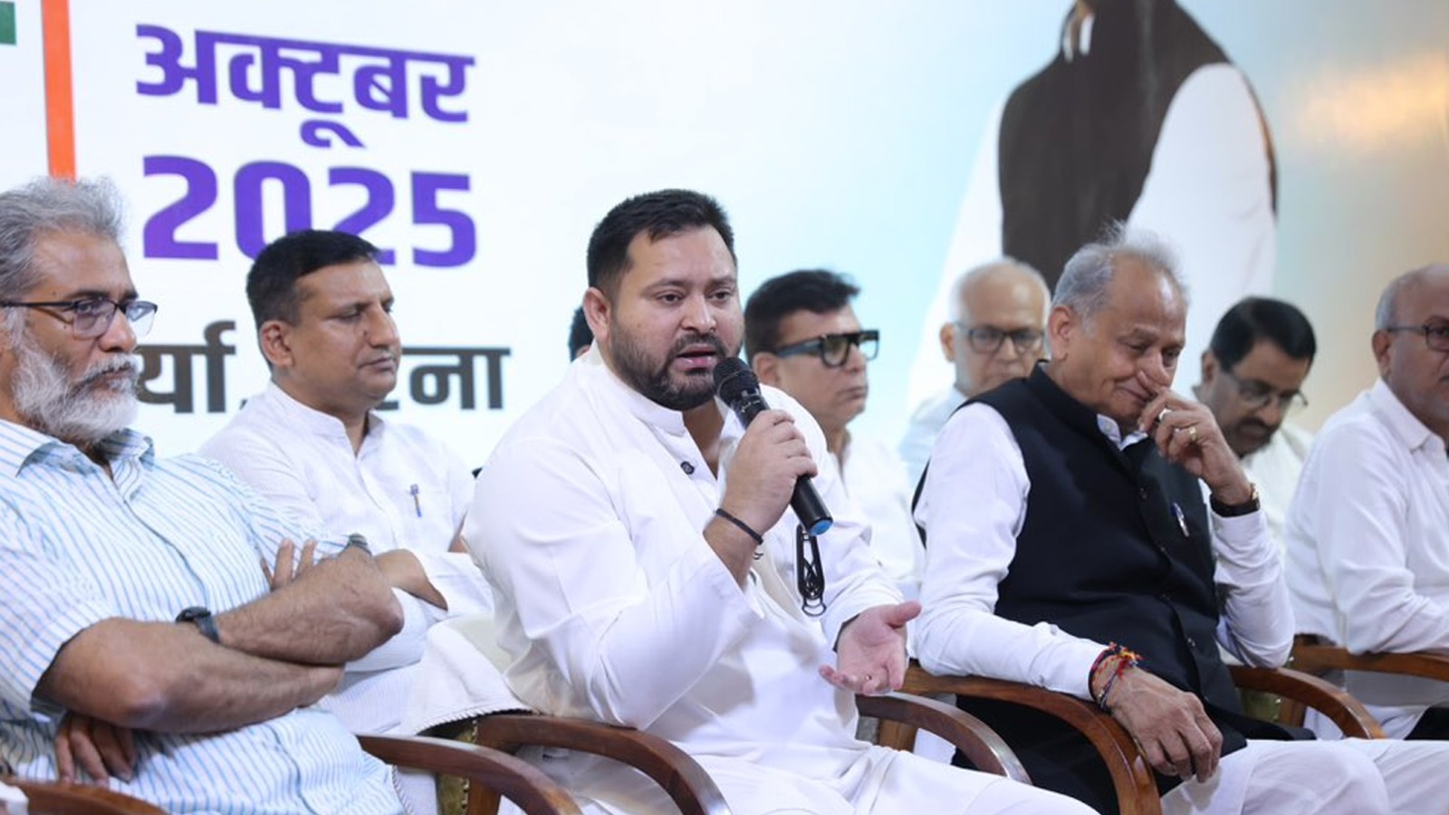 tejashwi yadav vows scrap waqf act targets nitish bjp