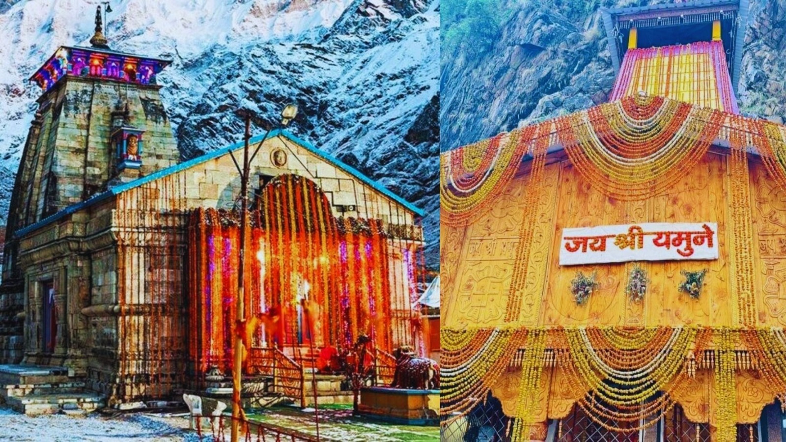 the doors of baba kedarnath and maa yamunas dham closed for six months now where will devotees get to see them