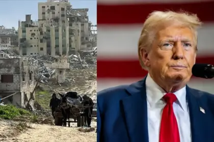 trumps efforts wasted gaza peace deal did not last even three weeks fresh crisis due to israeli airstrikes