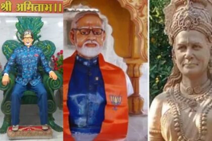 unique temples in india where leaders and celebrities are worshipped instead of gods