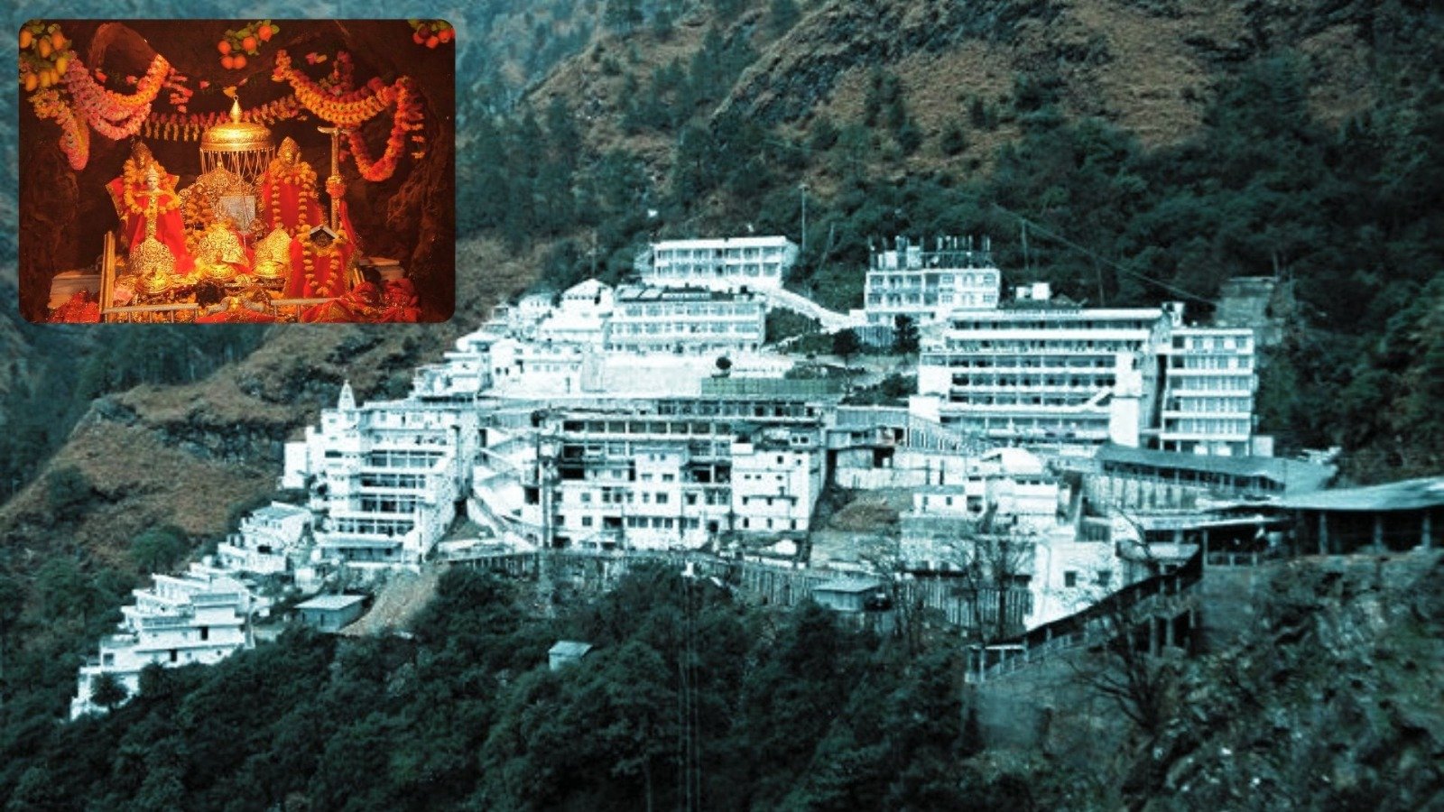 vaishno devi yatra halted due to rain temple closed for several days