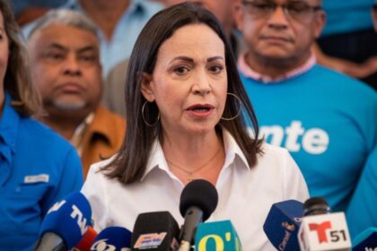 venezuelas leader maria corina machado said india is a great democratic example for the world