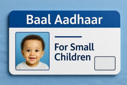 what is baal aadhaar for small children and why is biometric update necessary after 5 years