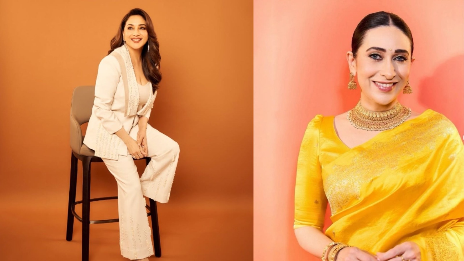 when actresses ran away hearing madhuris name karisma kapoor showed courage and created history a shocking untold story you must know
