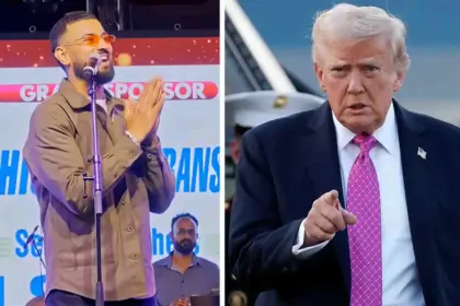 Chalo Bulawa Aaya Hai Trump Ne Bulaya Hai Gary Sandhus Song Sparks Controversy Shiv Sena Accuses Singer of Insulting Goddess Durga