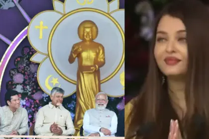 aishwarya rai sathya sai baba quote in pm modi presence