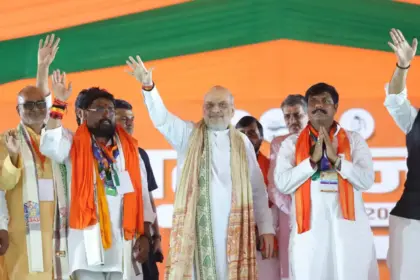amit shah bihar chunav jungleraj sugar mills promise