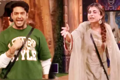bigg boss 19 gaurav khanna loses his cool at farhanas taunt says ill show you the power of television