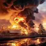 black sea tensions ukraine drone attack russia oil terminal