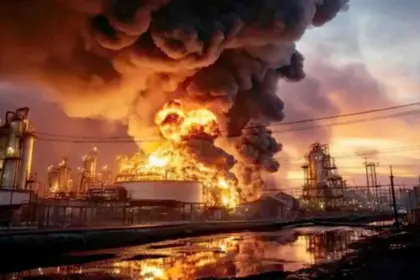 black sea tensions ukraine drone attack russia oil terminal