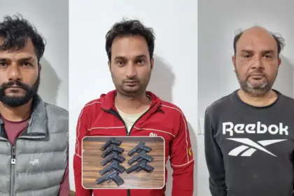 delhi arms smuggling crackdown crime branch nabs 4 recovers foreign pistols