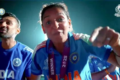indian women cricketers sing first team song after world cup win
