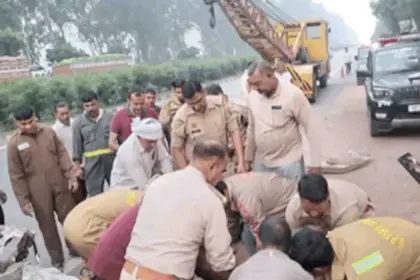 jodhpur road accident phalodi tempo traveller truck 15 dead