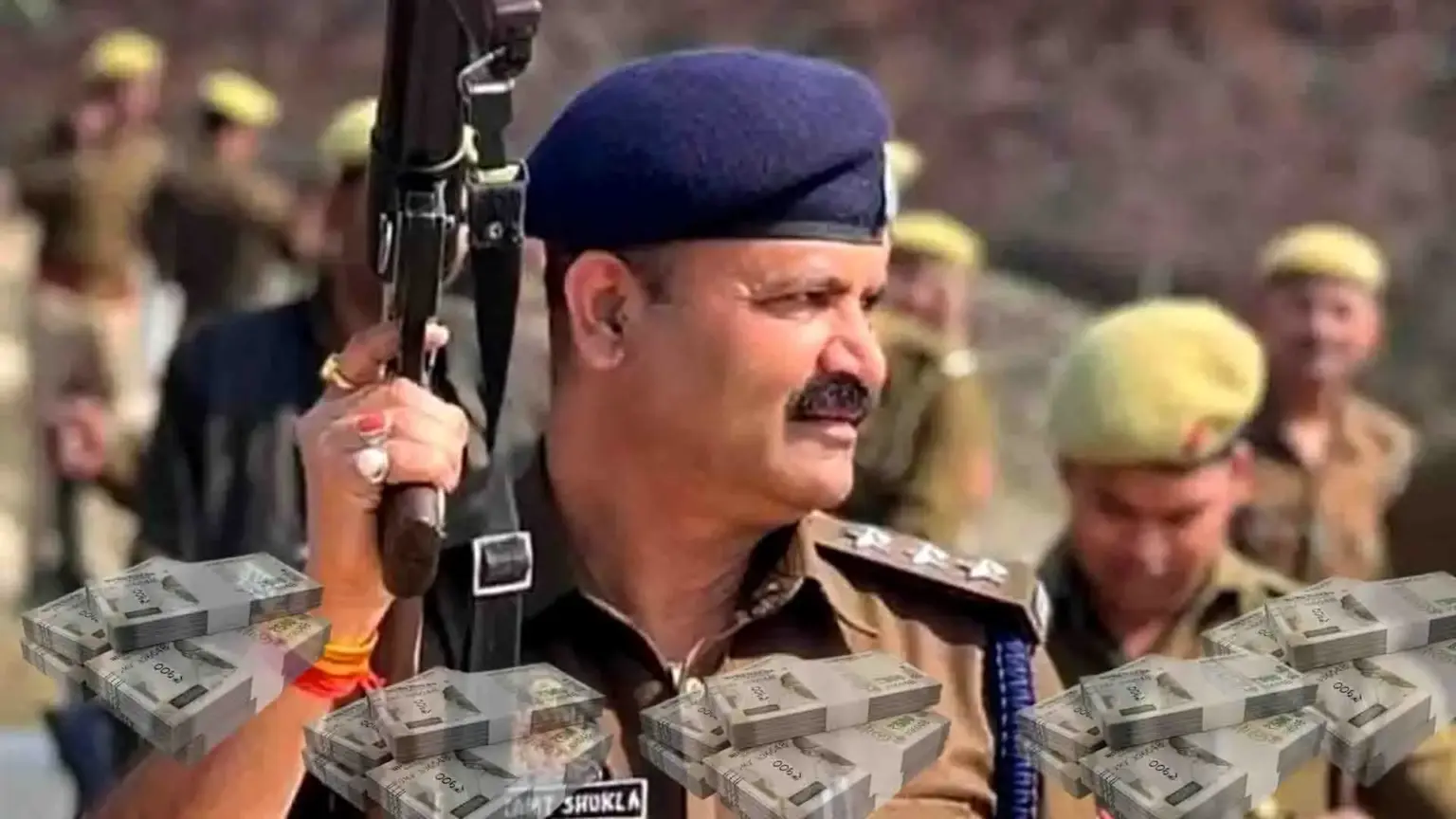 kanpur deputy sp rishikant shukla suspended accused of building 100 crore empire under uniform