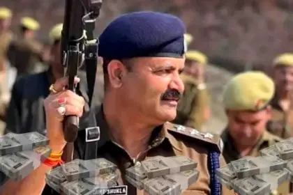 kanpur deputy sp rishikant shukla suspended accused of building 100 crore empire under uniform