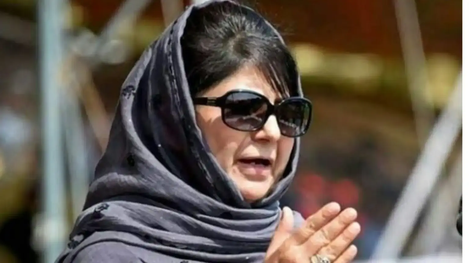 mahbuba mufti bjp central policies delhi blast kashmir youth unrest
