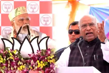 mallikarjun kharge modi neetish attack bihar election 2025