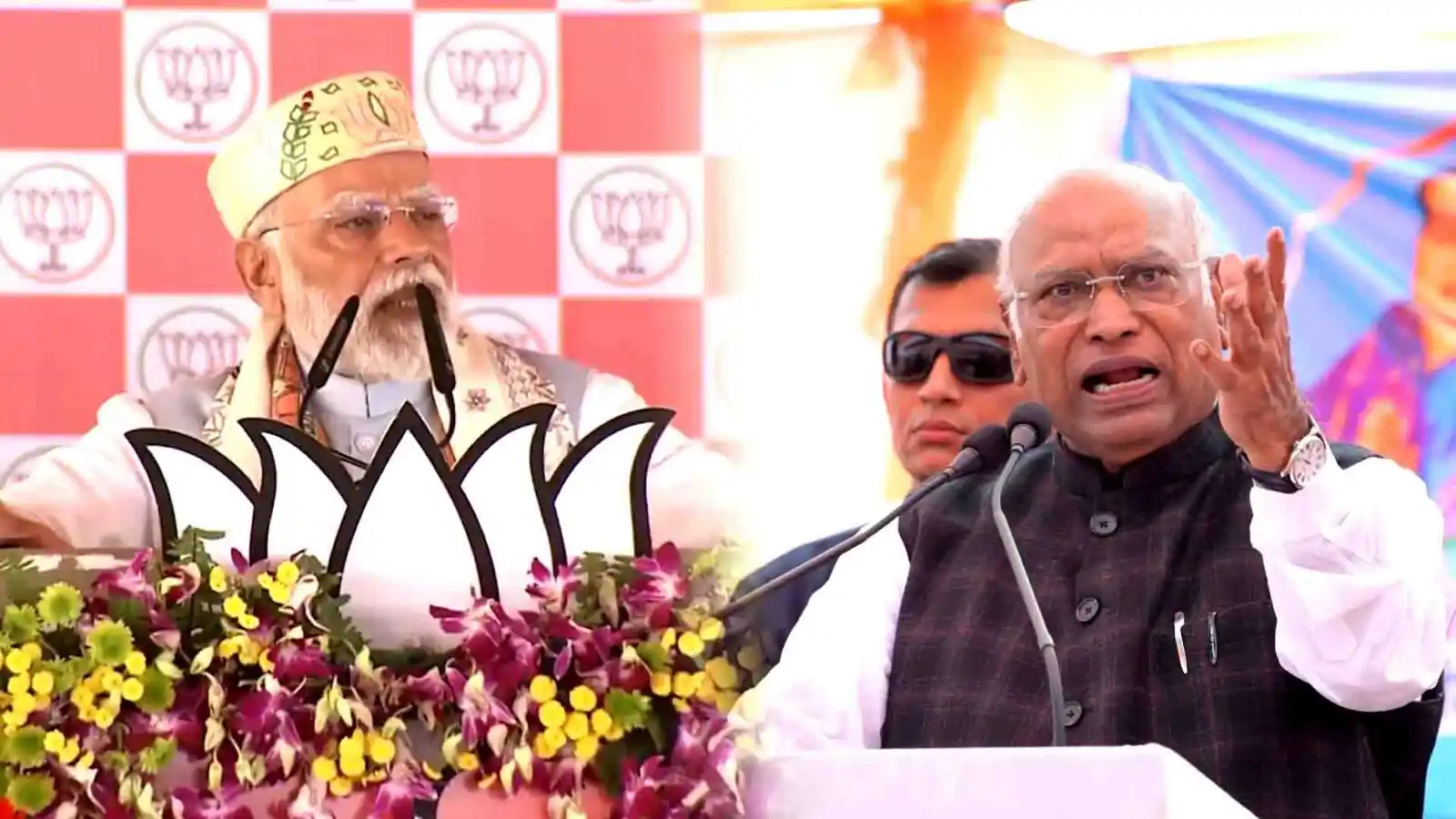 mallikarjun kharge modi neetish attack bihar election 2025