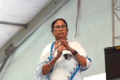 mamata banerjee sir rally warns bjp foundation will shake