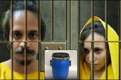 muskaan neele drum case daughter born