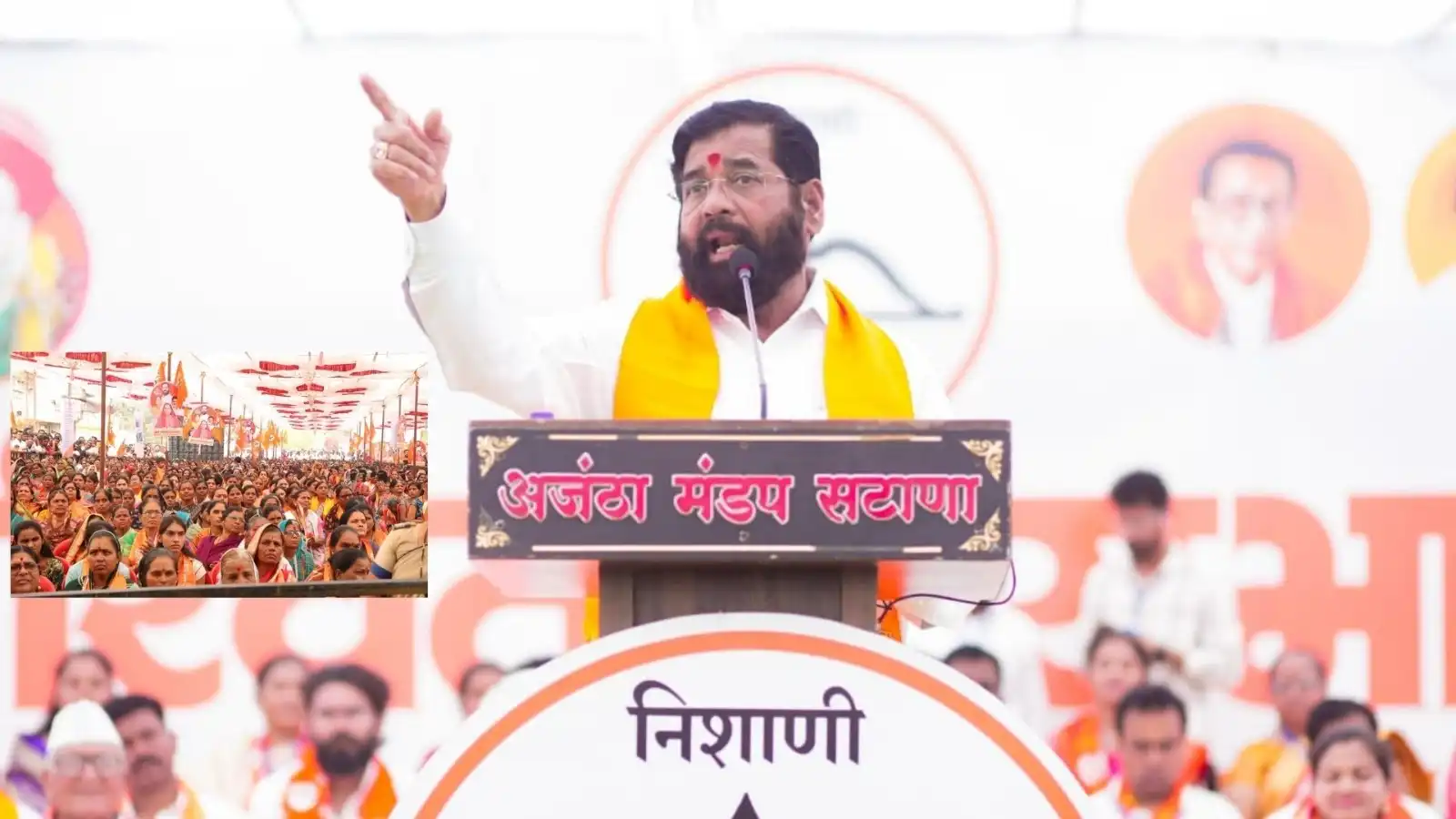 उत्तर महाराष्ट्र में शिवसेना की लहर, विपक्ष सिर्फ भ्रम फैलाता है, जनता सब जानती है north maharashtra election campaign youth women participation development agenda
