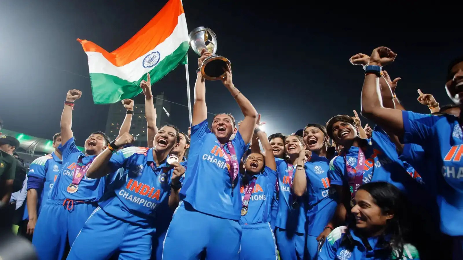 our daughters did a wonder surprised the whole world by winning the world cup for the first time