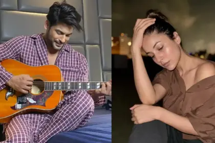 shehnaaz gill remembers sidharth shukla gets emotional and cries after hearing a song on the show fans say she still hasnt moved on