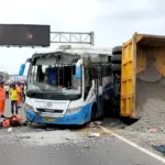telangana bus dumper accident 20 dead cm expresses grief