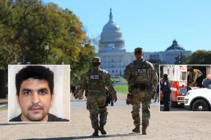 two guards shot near the white house trump said no one will be spared