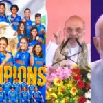 women in blue win icc womens world cup 2025 pm modi amit shah congratulate