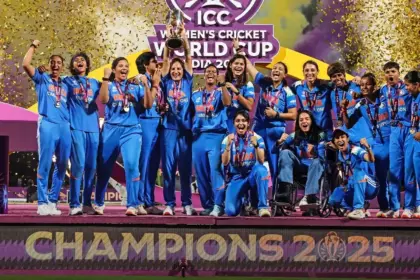 world champion women cricket team welcome pm modi to honor team india today