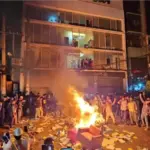 bangladesh political violence escalates indian high commission targeted in protests