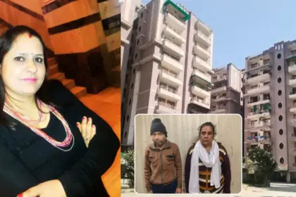 ghaziabad landlady murder rent dispute tenant couple suitcase body