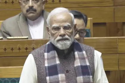 historic 10 hour debate in parliament on 150 years of vande mataram pm modi addresses opposition