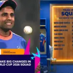 india t20 world cup 2026 squad announcement surprise entry of player instead of shubman gill