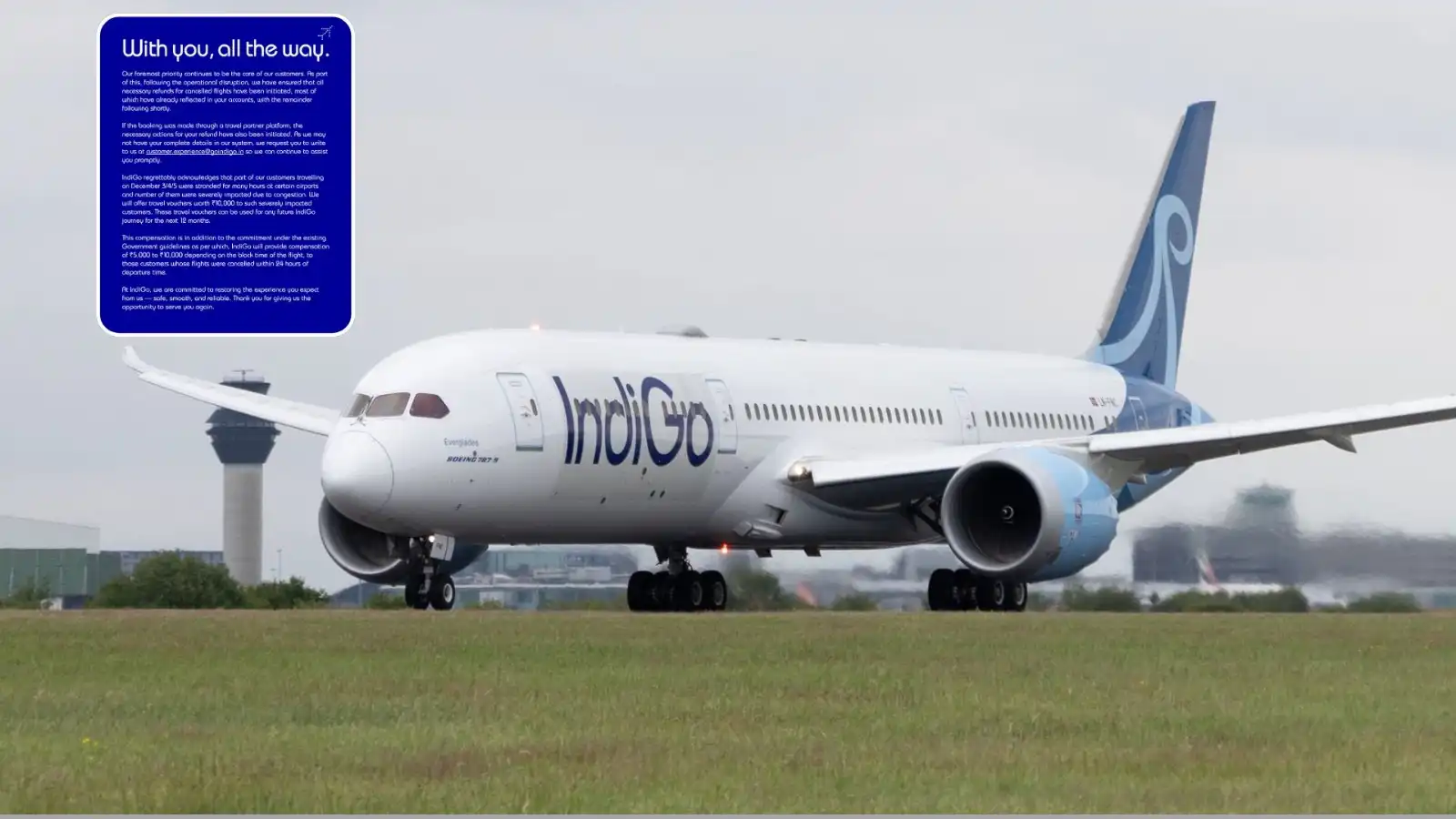 indigo announces 10000 rupees travel voucher for passengers