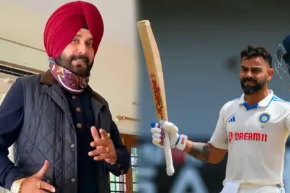 navjot singh sidhu prays for virat kohlis return to test cricket