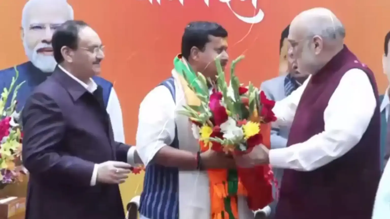 nitin nabin takes charge as bjp national working president at party in new delhi