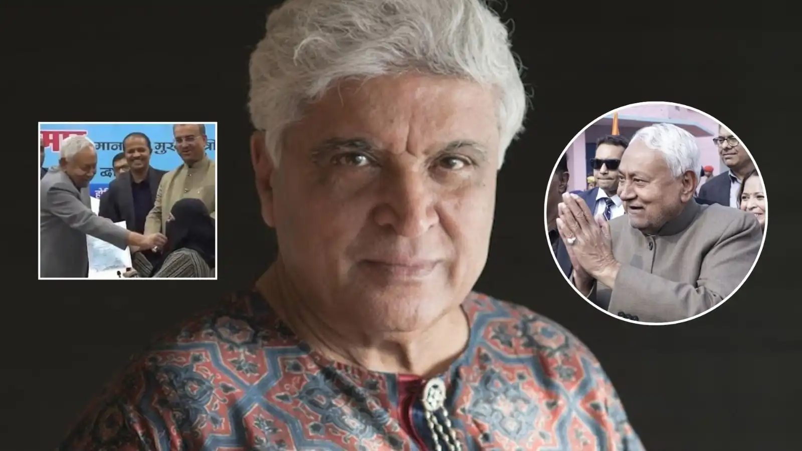 nitish kumar hijab row javed akhtar demands apology