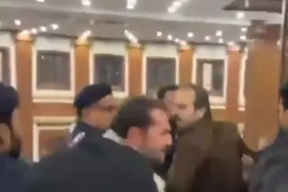 pakistan chaos kp cm assaulted in punjab assembly police brutality allegations