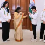 president droupadi murmu meets world boxing champions honors them at rashtrapati bhavan