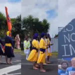 protesters stopped a sikh religious procession on foreign soil saying this isnt india this is new zealand