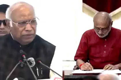 rajya sabha winter session kharge raises dhankhar resignation row