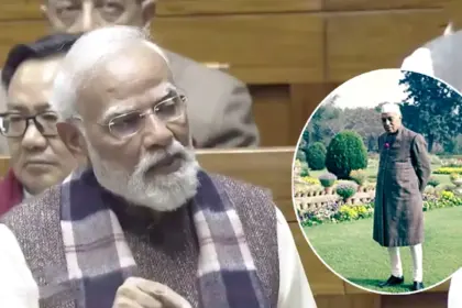 vande mataram 150th anniversary resounds in lok sabha pm modi comments on pandit nehru