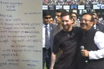 west bengal sports minister arup biswas resigns after messi event chaos